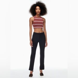 House of Harlow Women's Burgundy Crop-top